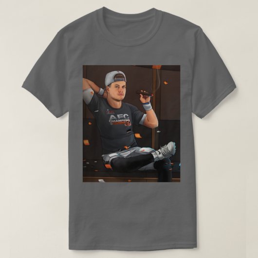 Joe burrow bengalen 18 t-shirt (Design voorkant)