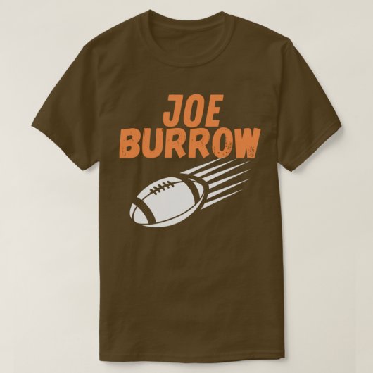 Joe Burrow Bengalen Art 2 T-shirt (Design voorkant)