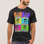 Joe Burrow Colorful Painting Art   T-shirt (Voorkant)