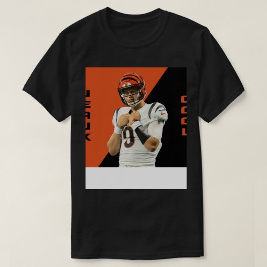 Joe Burrow Jeaux Cool T-shirt (Design voorkant)