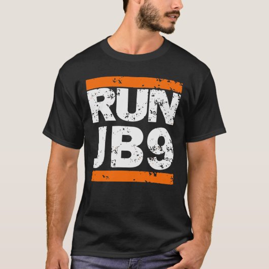 Joe Burrow Joe Cool RUN JB9 Football Fan T-shirt (Voorkant)