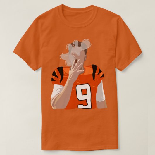 joe burrow roken sigaar 1 t-shirt (Design voorkant)