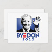 JOE BYE DON 2020 BRIEFKAART (Voorkant / Achterkant)