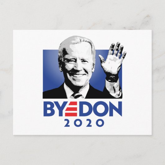 JOE BYE DON 2020 BRIEFKAART (Voorkant)