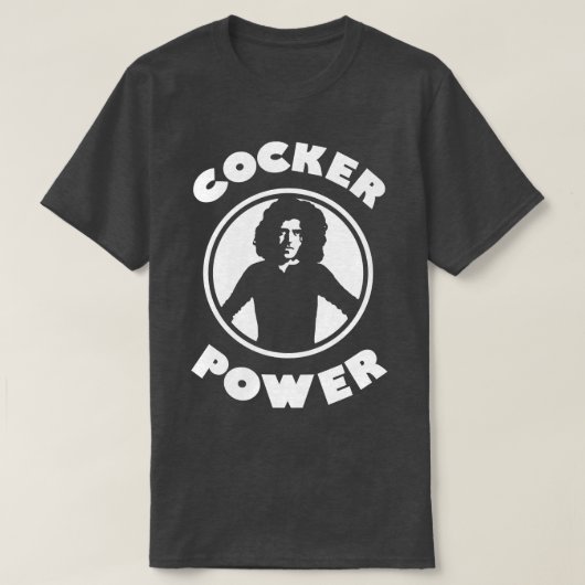 Joe Cocker Power T-shirt (Design voorkant)