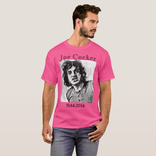 Joe Cocker T-shirt (Voorkant volledig)