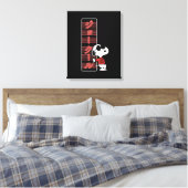 Joe Cool Japanse Neon Lights Canvas Afdruk (Insitu (Slaapkamer))
