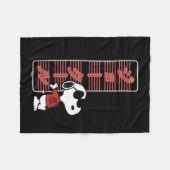 Joe Cool Japanse Neon Lights Fleece Deken (Voorkant (Horizontaal))