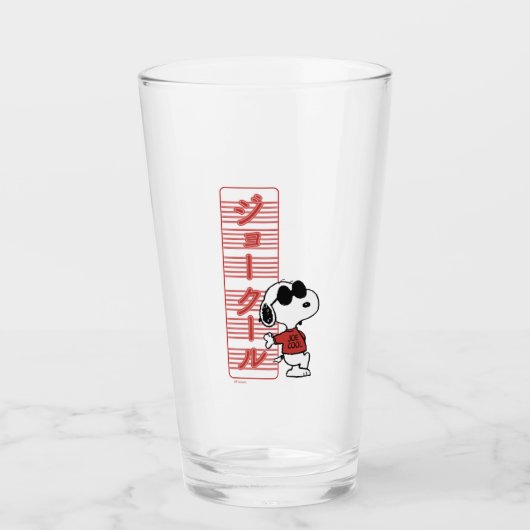 Joe Cool Japanse Neon Lights Glas (Voorkant)