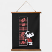 Joe Cool Japanse Neon Lights Hangend Wandkleed (Voorkant)