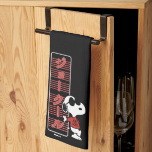 Joe Cool Japanse Neon Lights Theedoek