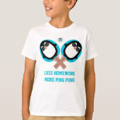 Joe Cool More Ping Pong T-Shirt (Voorkant)