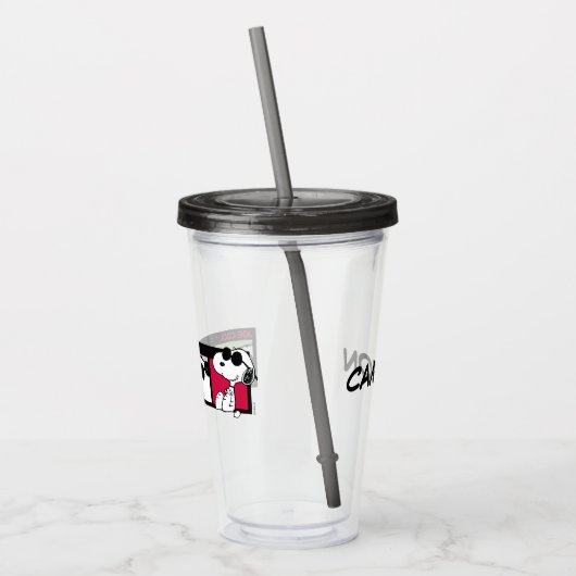 Joe Cool Photo Reel Acryl Drinkbeker (Links)