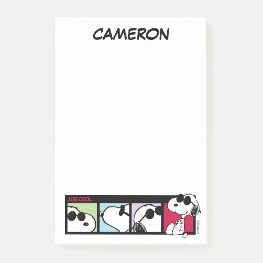 Joe Cool Photo Reel Post-it® Notes (Voorkant)
