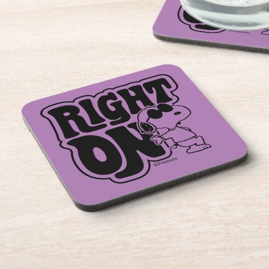 Joe Cool - rechts op Bier Onderzetter (Linkerzijde)