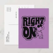 Joe Cool - rechts op Briefkaart (Voorkant / Achterkant)