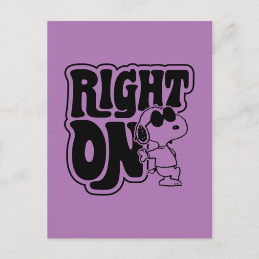 Joe Cool - rechts op Briefkaart (Voorkant)