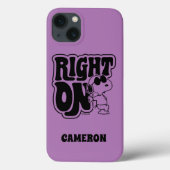 Joe Cool - rechts op Case-Mate iPhone Case (Achterkant)