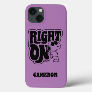 Joe Cool - rechts op Case-Mate iPhone Case