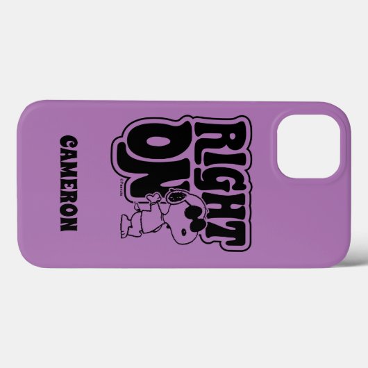 Joe Cool - rechts op Case-Mate iPhone Case (Achterkant (horizontaal))