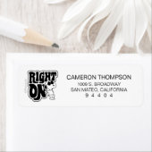 Joe Cool - rechts op Etiket (Insitu)