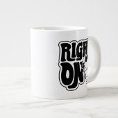 Joe Cool - rechts op Grote Koffiekop (Voorkant rechts)