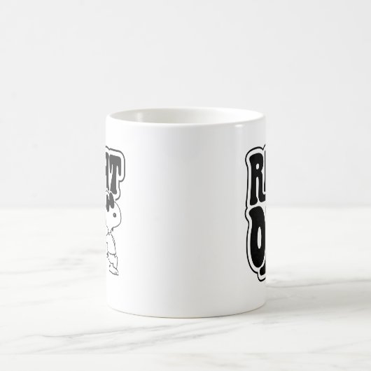 Joe Cool - rechts op Koffiemok (Center)