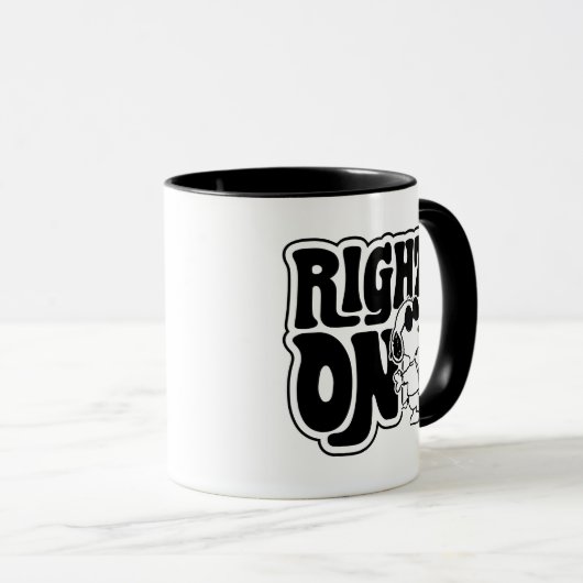 Joe Cool - rechts op Mok (Voorkant rechts)