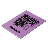 Joe Cool - rechts op Notitieboek (Linkerzijde)