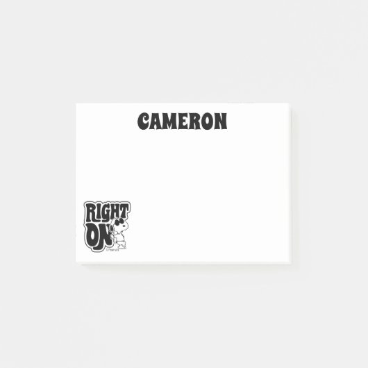 Joe Cool - rechts op Post-it® Notes (Voorkant)