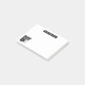 Joe Cool - rechts op Post-it® Notes (Schuin)