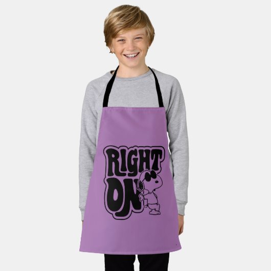 Joe Cool - rechts op Schort (Gedragen)