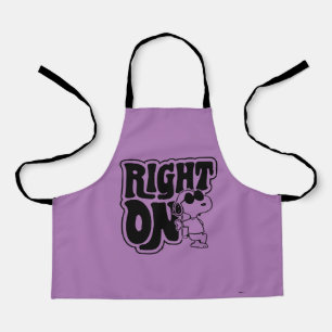 Joe Cool - rechts op Schort