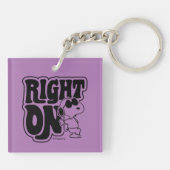 Joe Cool - rechts op Sleutelhanger (Achterkant)