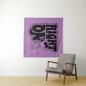 Joe Cool - rechts op Wandkleed (In Situ (horizontaal))