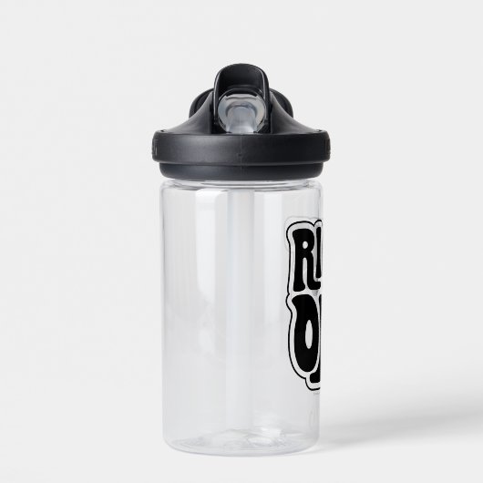 Joe Cool - rechts op Waterfles (Voorkant)