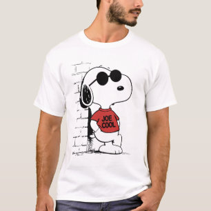 Joe Cool Snoopy T-shirt ontwerp Cool Cartoon