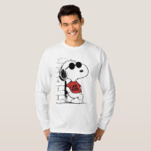 Joe Cool Snoopy T-shirt ontwerp | Coole Cartoon (Voorkant volledig)