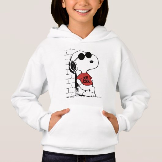Joe Cool Snoopy T-shirt ontwerp | Coole Cartoon  (Voorkant)
