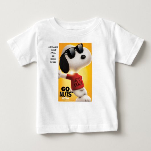 JOE COOL T-shirt voor jongens (Voorkant)
