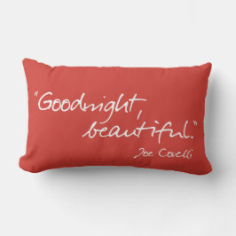 Joe Covelli citeert van de Just Breathe Pillow Kussen