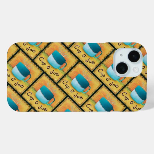 Joe Cup Case-Mate iPhone Case (Achterkant (horizontaal))