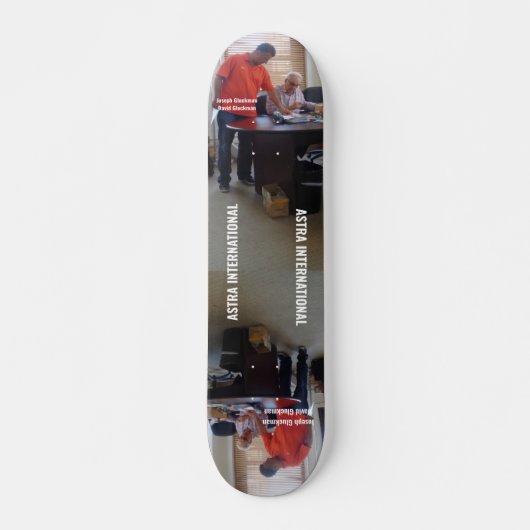 JOE & DAVID ASTRA JMT Skateboard, 7¾" Deck Persoonlijk Skateboard (Voorkant)