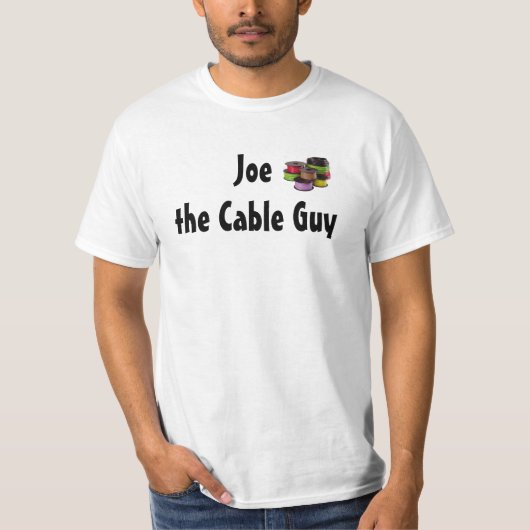 Joe de Kabelman T-shirt (Voorkant)