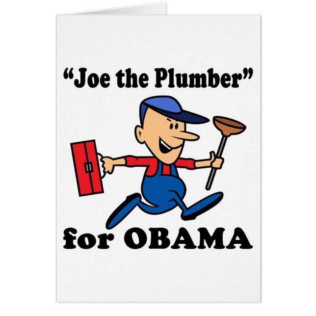 Joe de Loodgieter voor Obama (Voorkant)