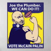 Joe de Plumber, we kunnen het doen. Poster (Voorkant)