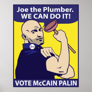 Joe de Plumber, we kunnen het doen. Poster