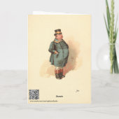 Joe (de Vetjongen) kyd, Dickens the Pickwick Paper Kaart (Achterkant)