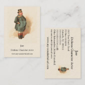 Joe (de Vetjongen) kyd, Dickens the Pickwick Paper Visitekaartje (Voorkant / Achterkant)