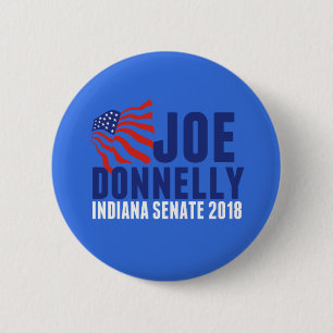 Joe Donnelly voor Indiana Senaat 2018 Ronde Button 5,7 Cm